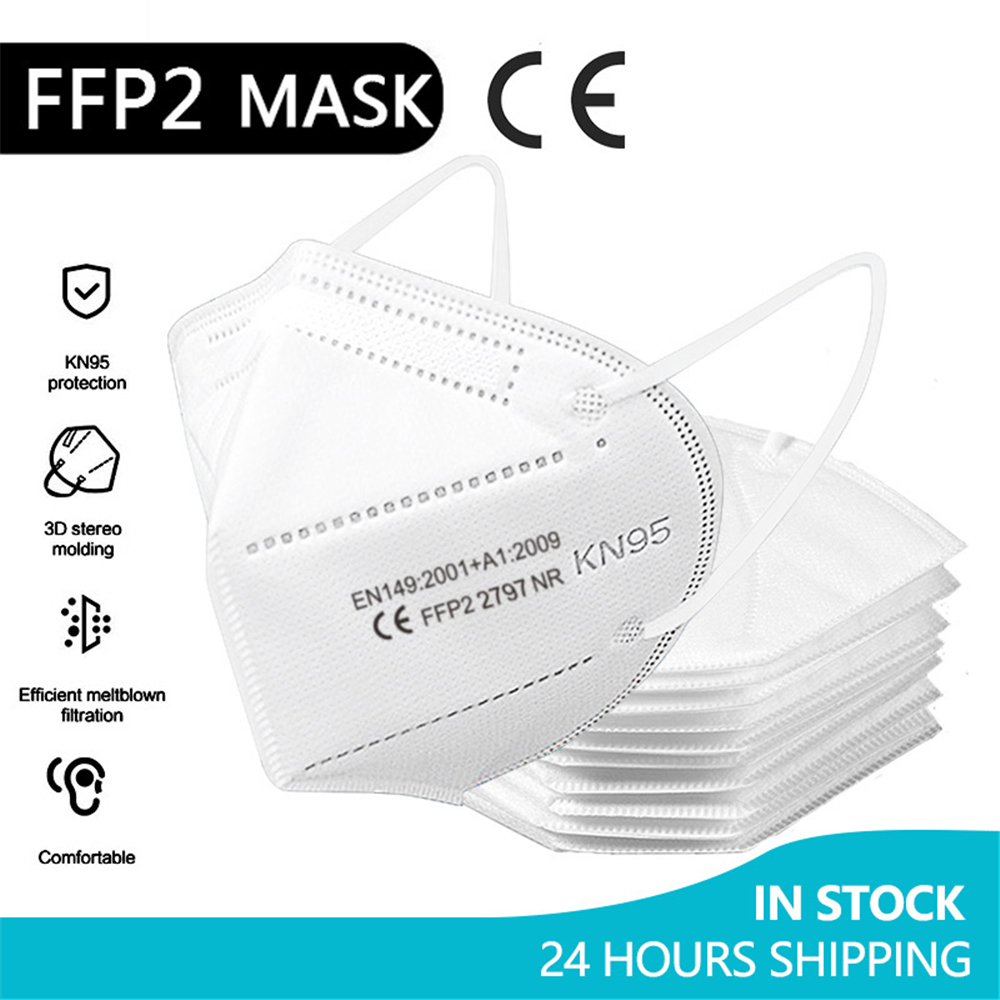 Disposable Surgical Mask - 10-100 sztuk masek FFP2 z certyfikatem