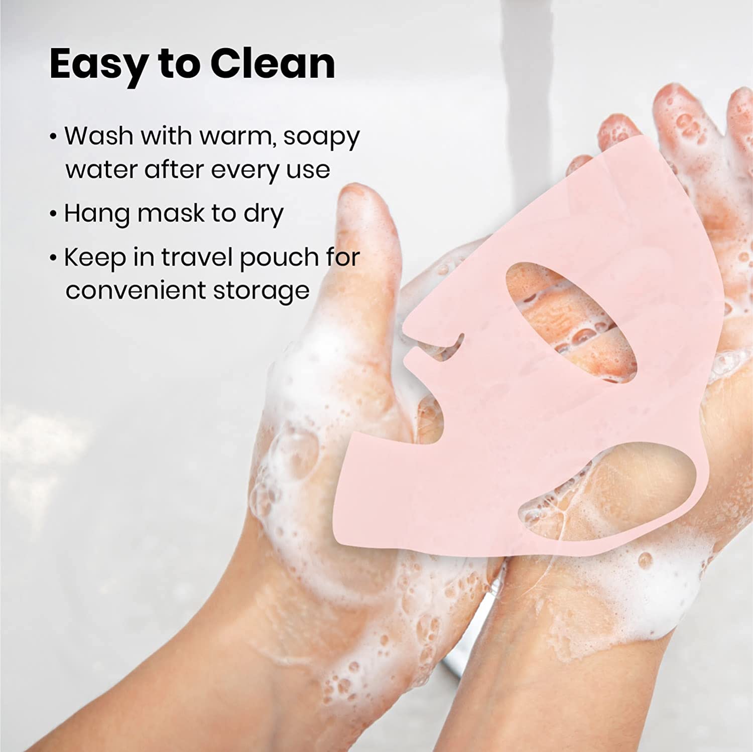 Wielokrotnego użytku silikonow – Silicone Mask Bracket recenzja i cena