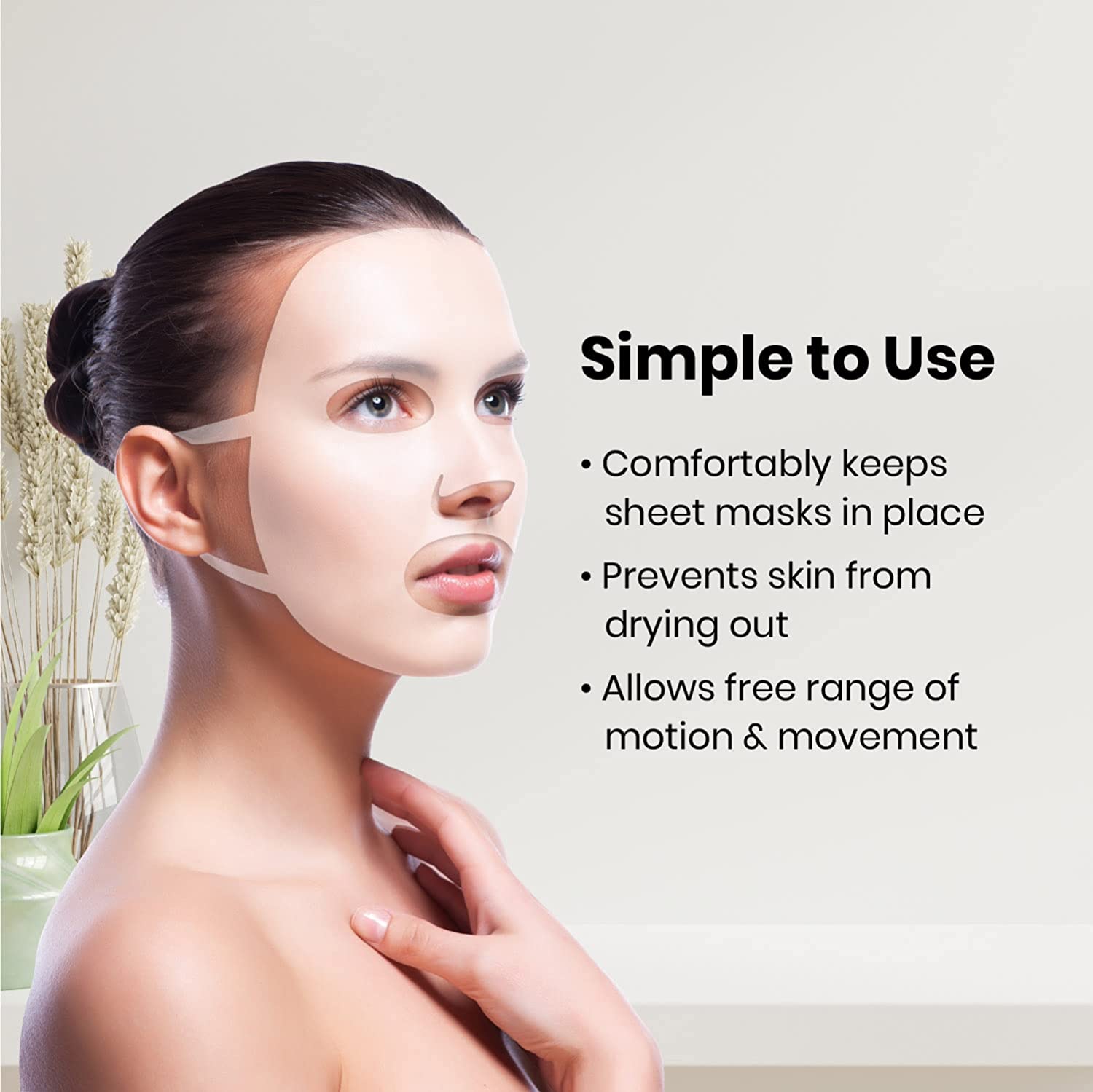 Wielokrotnego użytku silikonow – Silicone Mask Bracket recenzja i cena